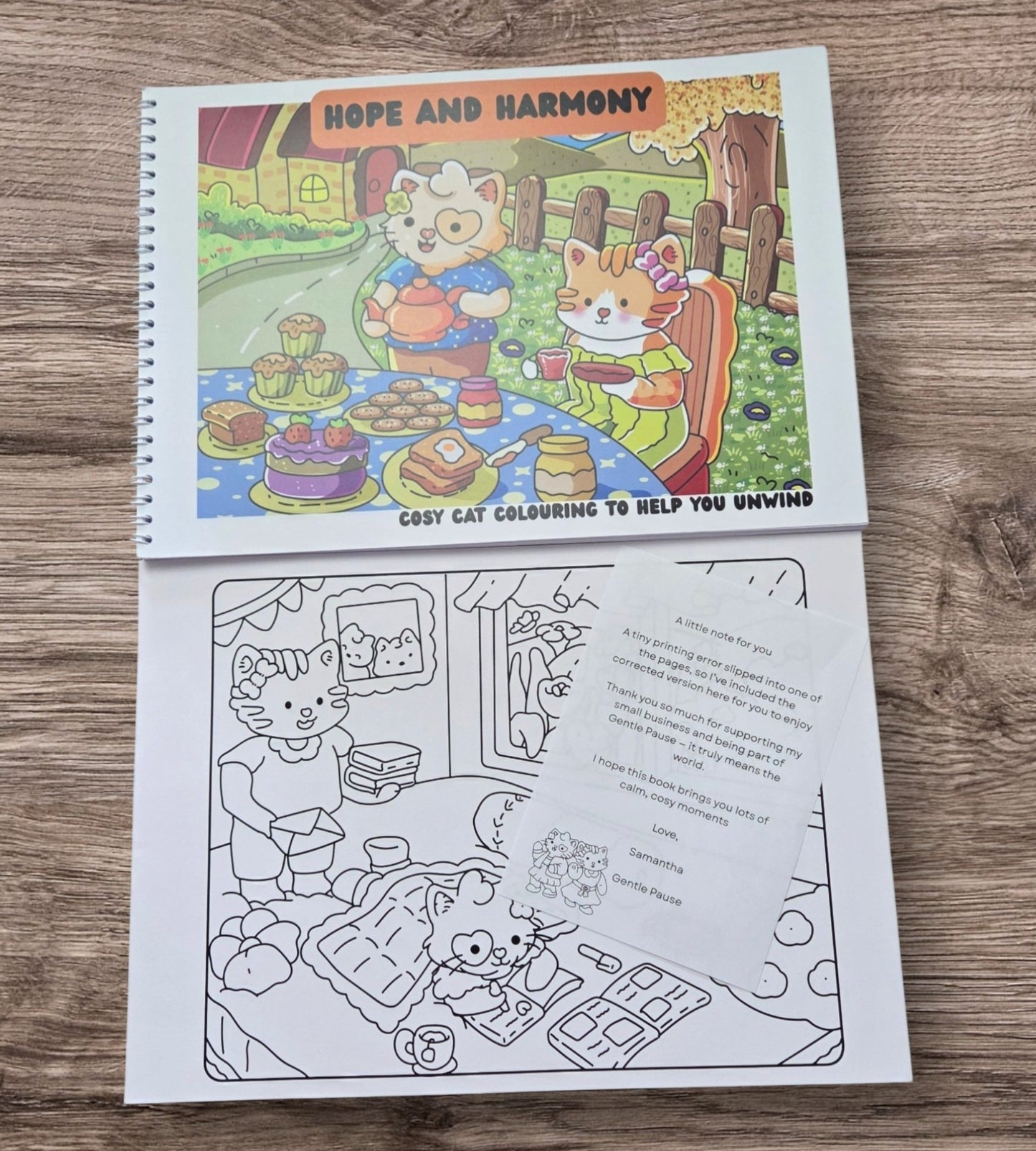 Hope and Harmony FREE postcard OFFER