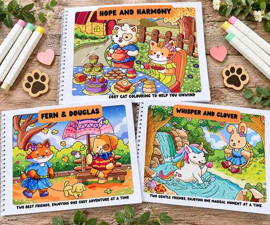 🔥 ALL 3 Colouring Books – ONLY 2 LEFT!!🔥
