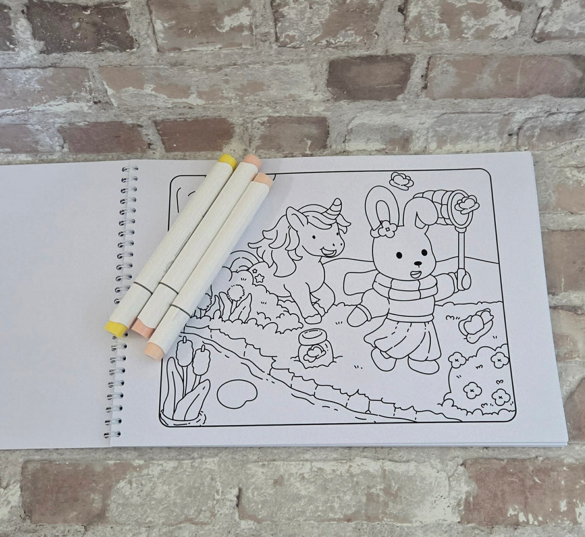 🦄 Whisper & Clover A4 Colouring Book – LIMITED STOCK