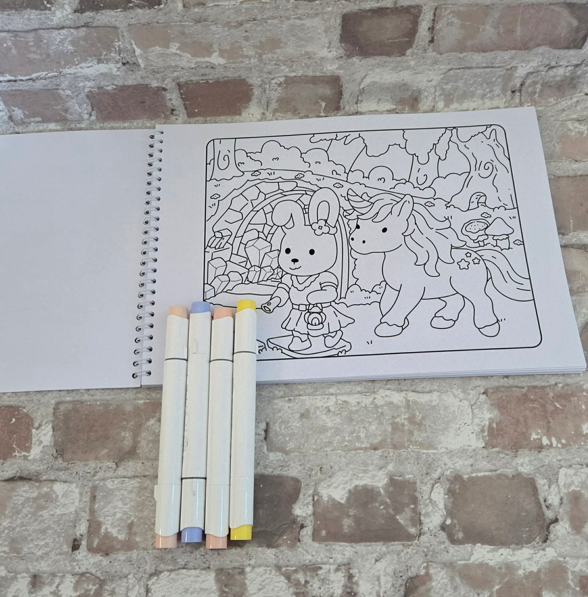 🦄 Whisper & Clover A4 Colouring Book – LIMITED STOCK